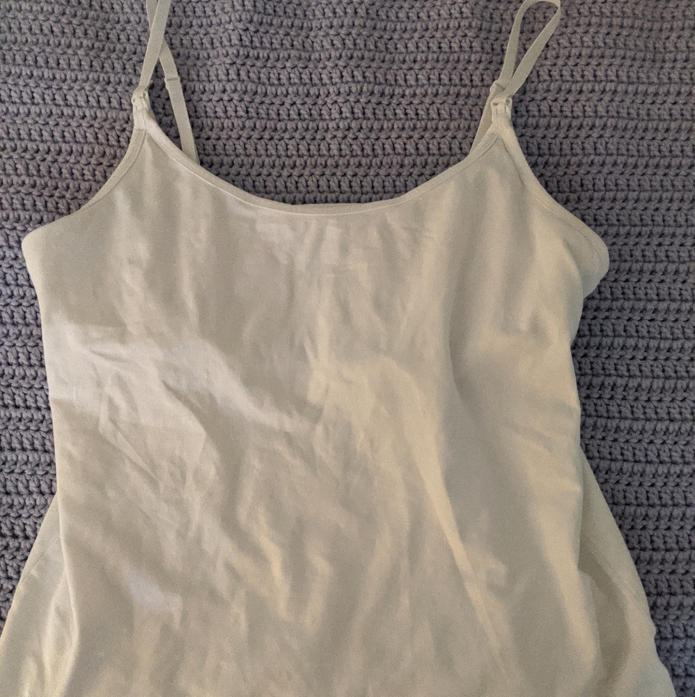 Nursing tank top